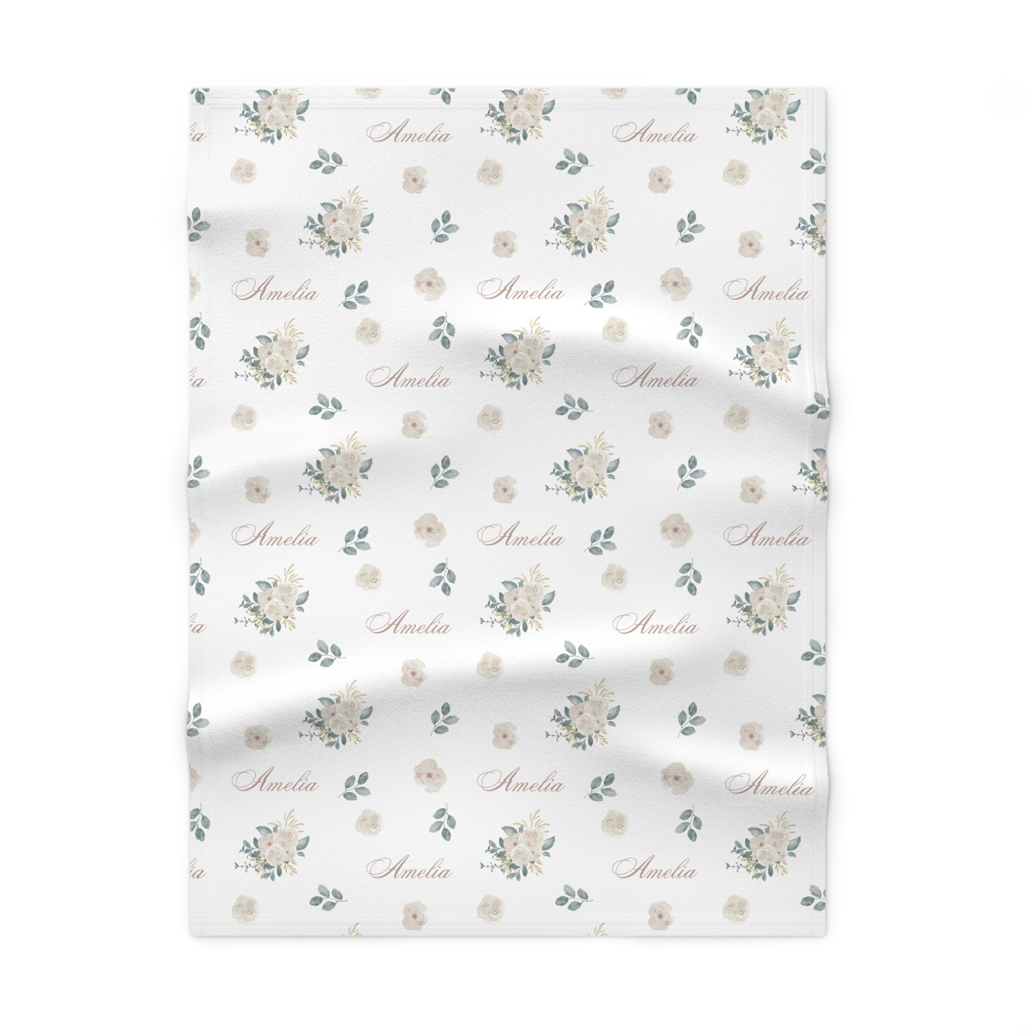 Garden Rose Girl Blanket