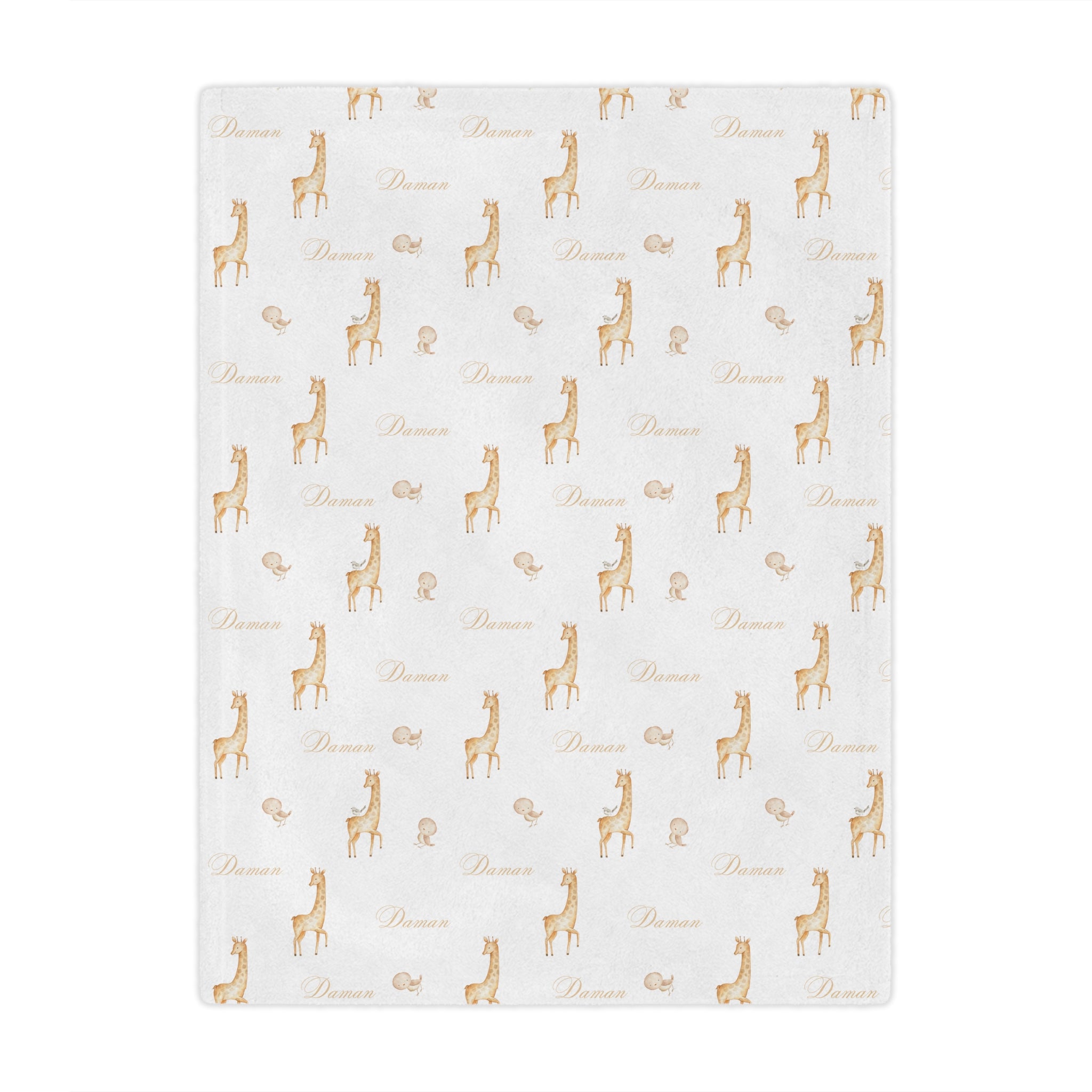 Giraffe Unisex Minkey  Blanket