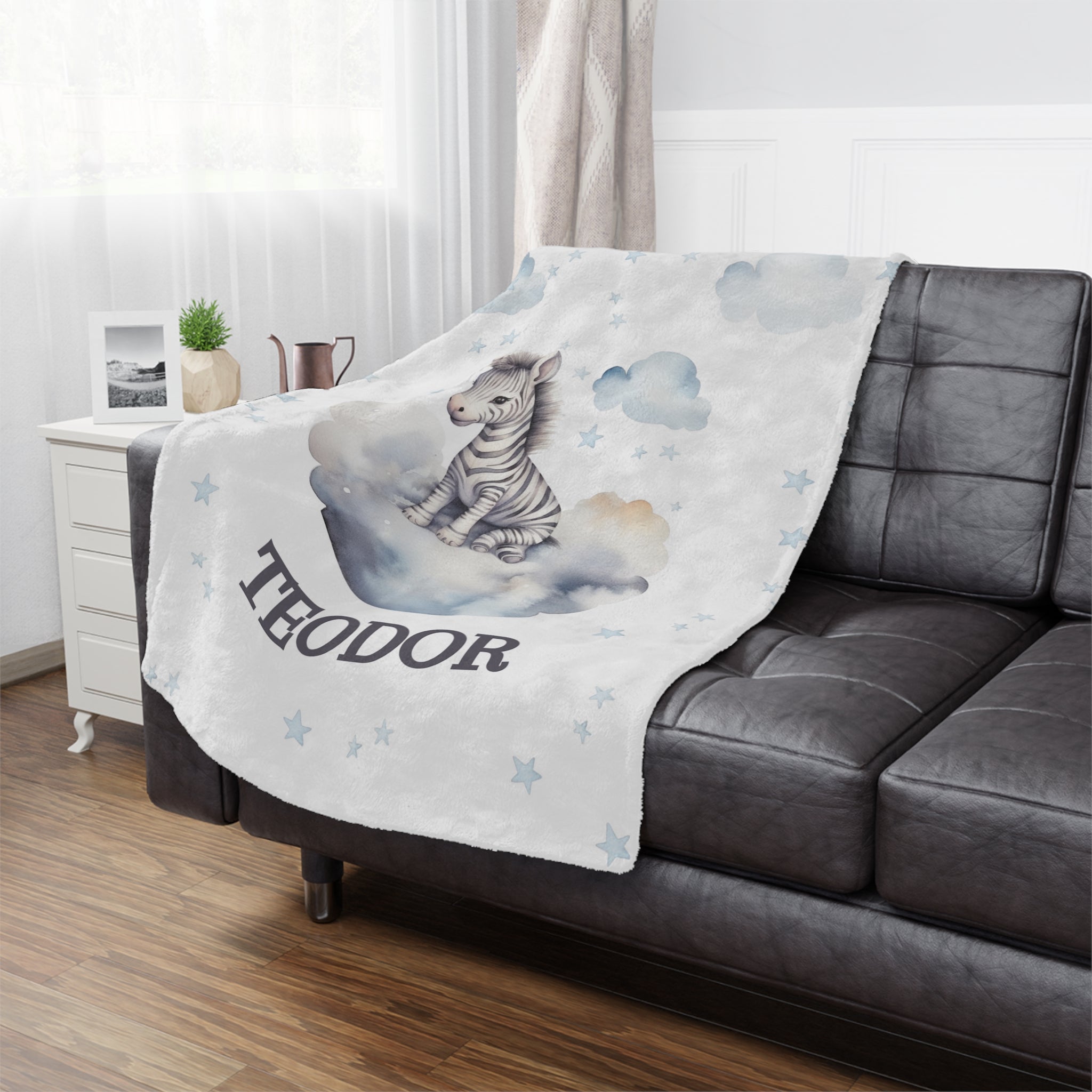 Zebra Unisex Artistic Blanket