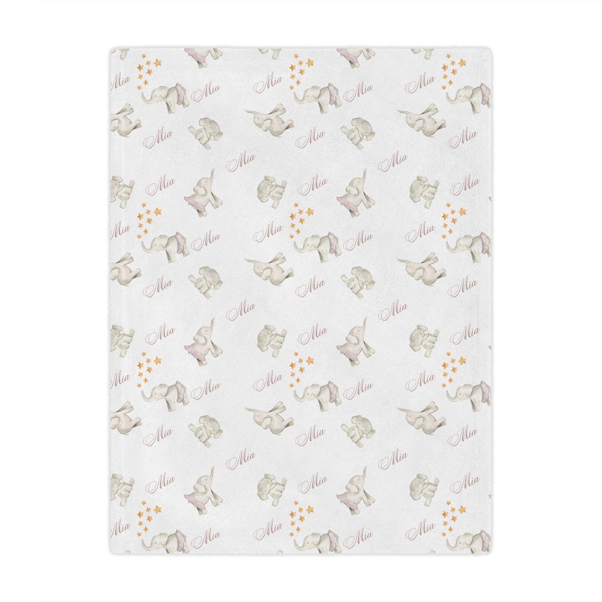 Sleeping Elephant Minkey Blanket