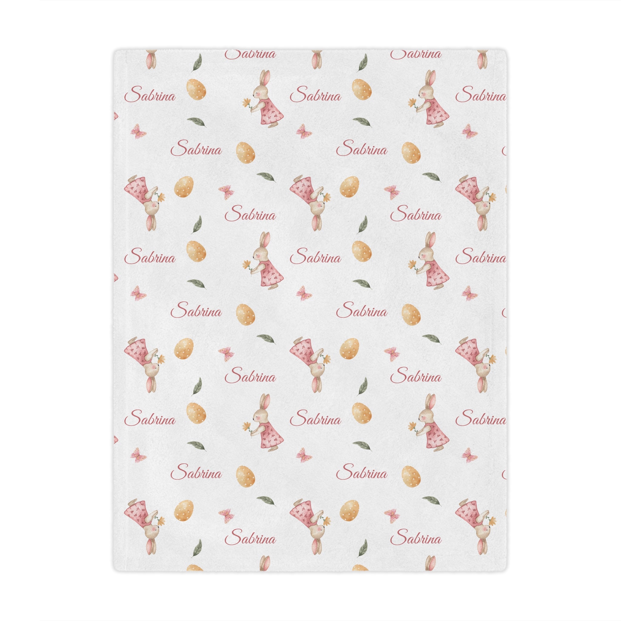 Cute Rabbit Girl Blanket