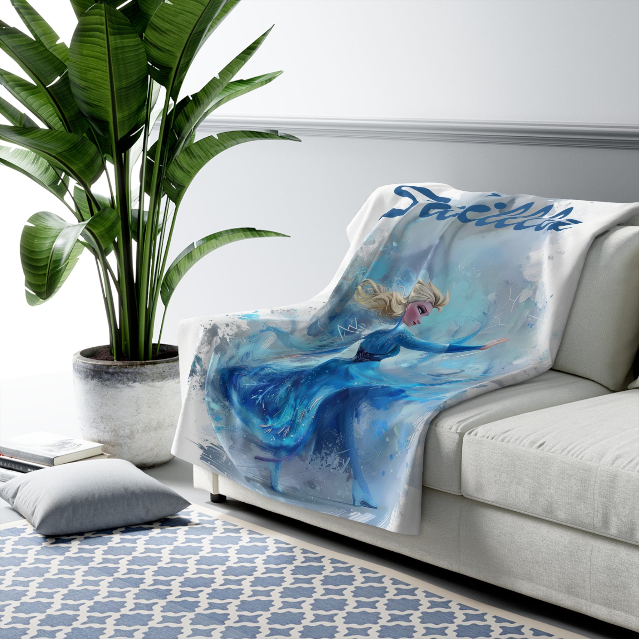 Frozen Elsa Artistic Blanket