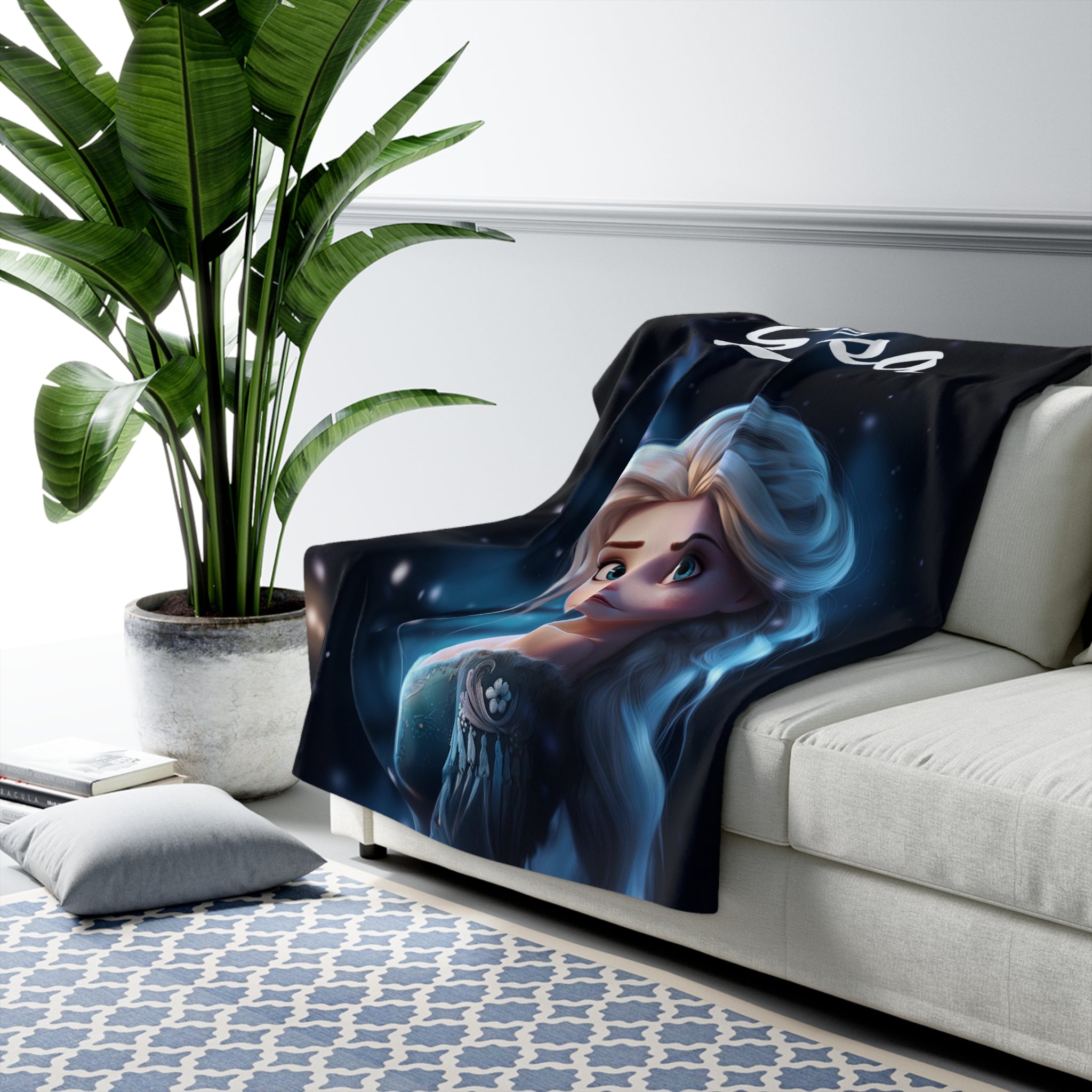 Frozen Elsa Artistic Blanket