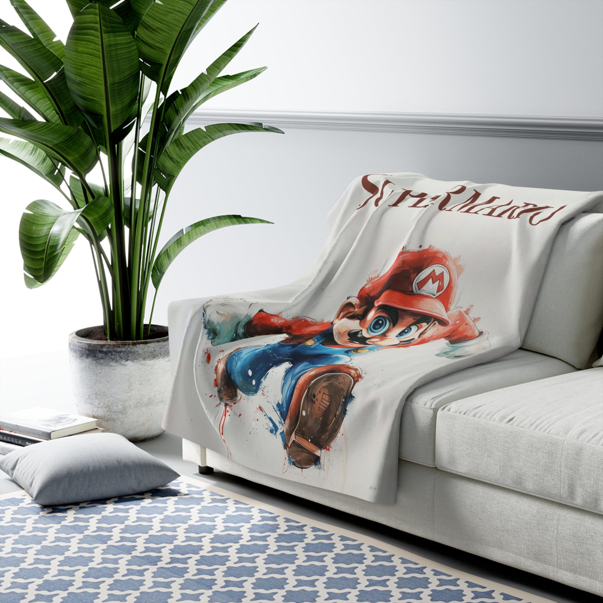 Supermario Artistic Blanket