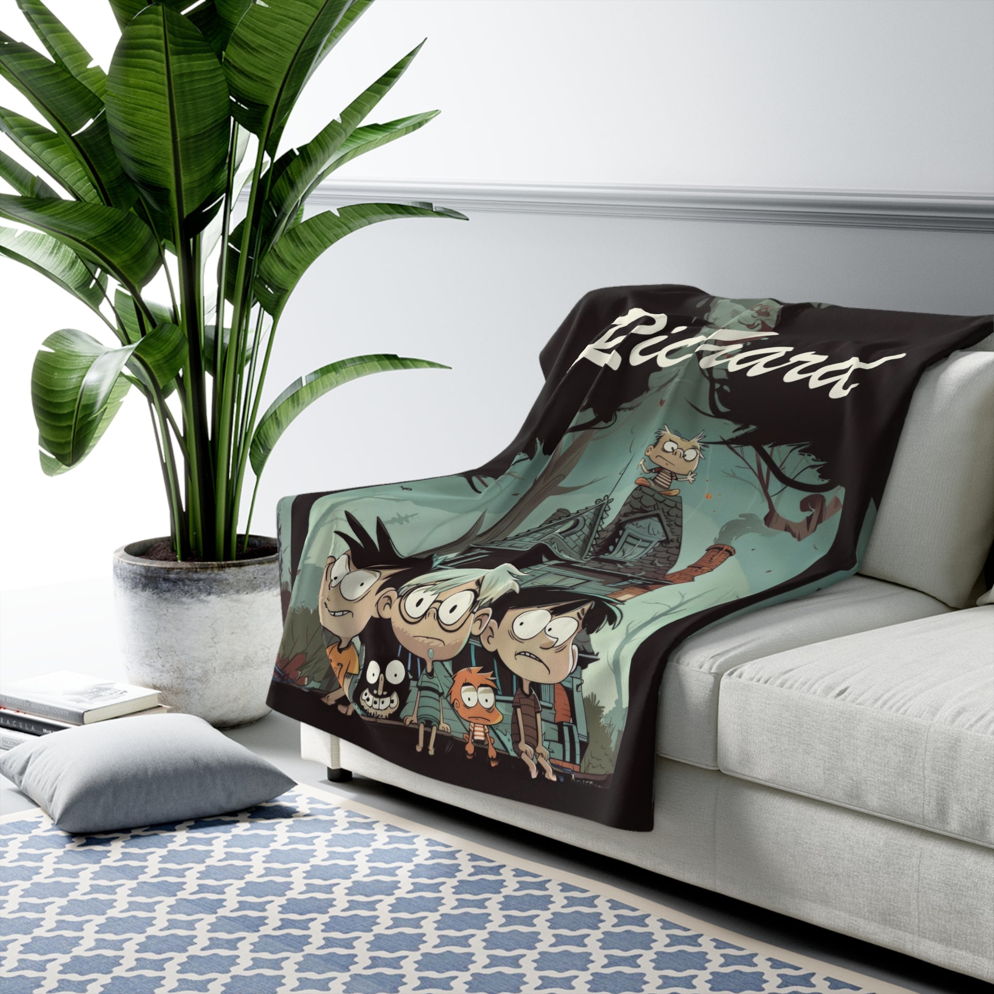 The Loud Hause Team Artistic Blanket