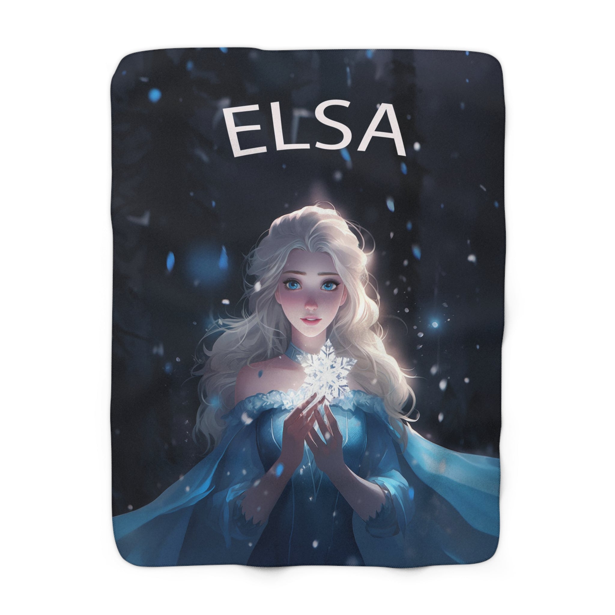 Elsa with Star Artistic Blanket