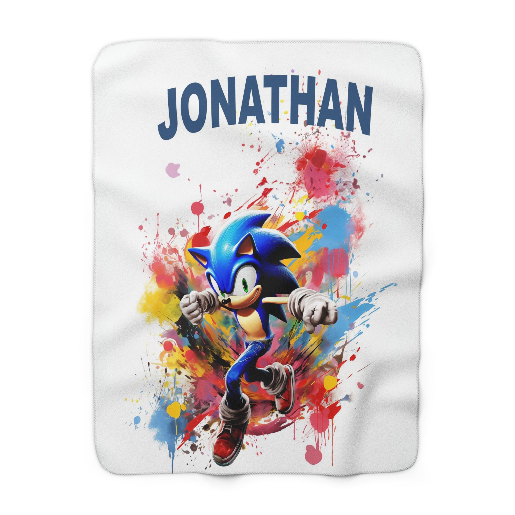 Sonic Splash Artistic Blanket